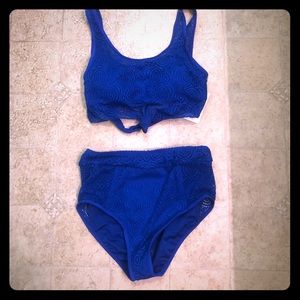 High waist swim suit